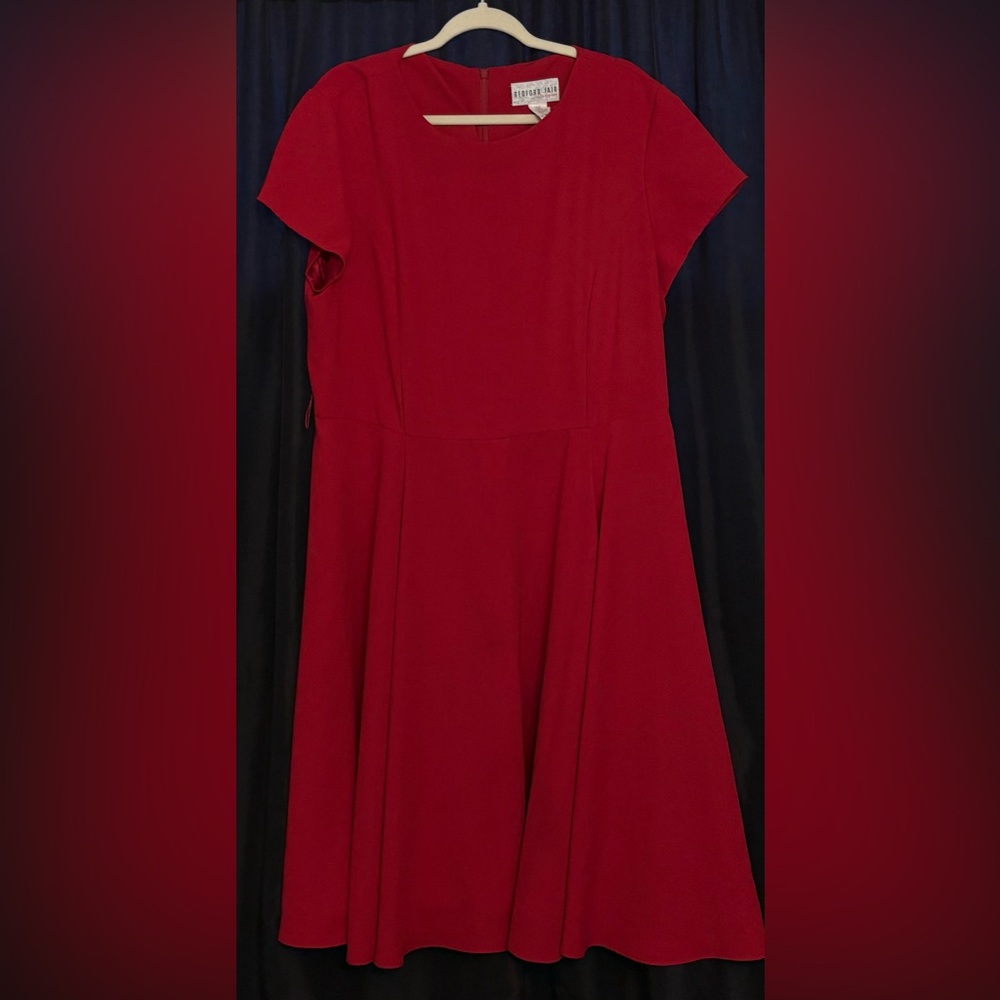 Plus Size Red Dress
